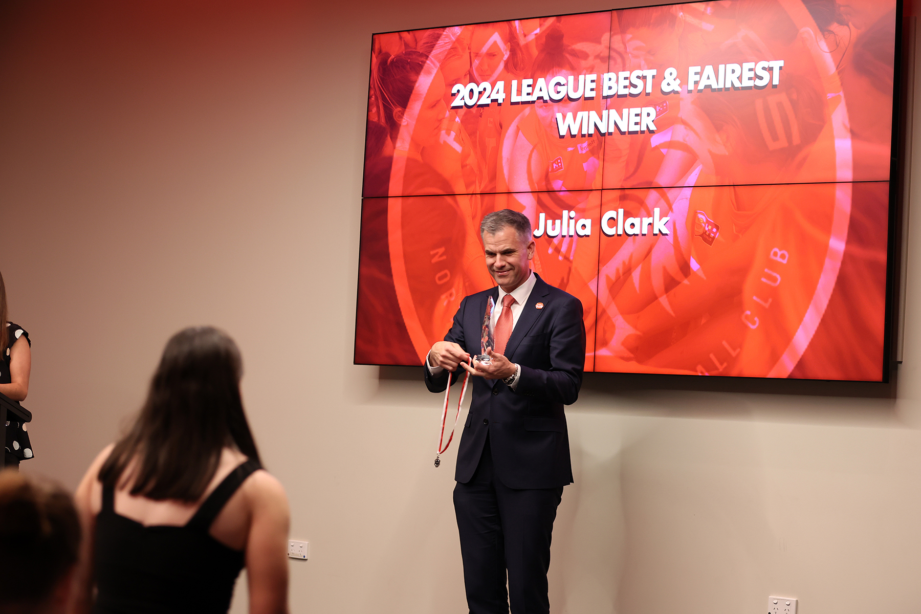 2024 Women's Best & Fairest Award Winners NAFC